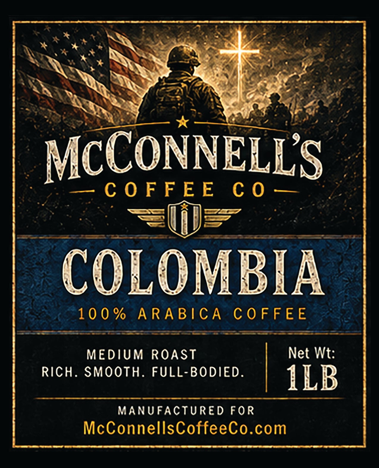 Colombia Ground Coffee (1 lb)