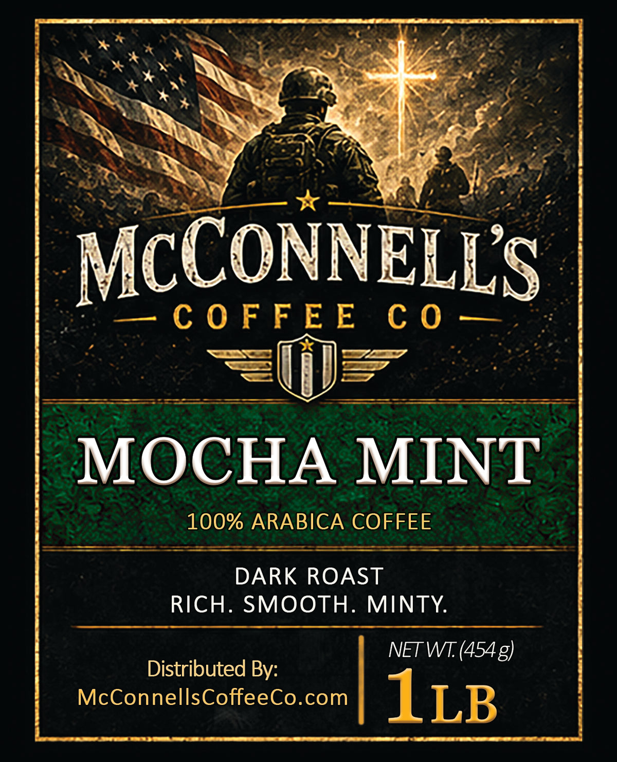 Mocha Mint Ground Coffee (1 lb)